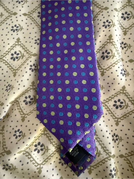 Ted Baker Other - NWT Ted Baker London Purple Silk Polka Dot Tie